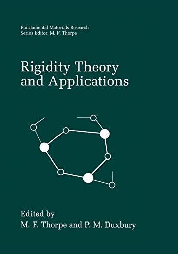 Rigidity Theory and Applications (Fundamental Materials Research)