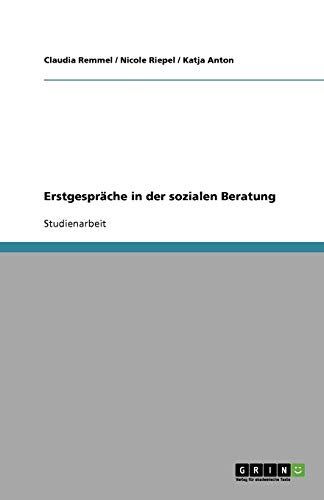 Erstgespräche in der sozialen Beratung