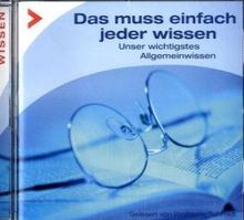 Das muss einfach jeder wissen, 1 Audio-CD