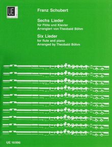 6 Lieder. Flöte, Klavier