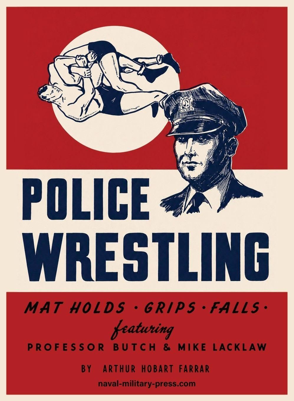 POLICE WRESTLING Mat Holds-Grips-Falls