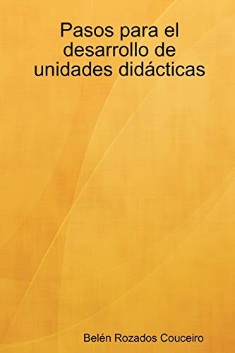 Pasos para el desarrollo de unidades didácticas