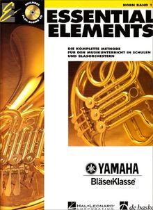 Essential Elements, für Horn, m. 2 Audio-CDs