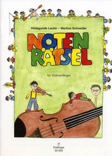Notenrätsel für Violinanfänger 6: Violine