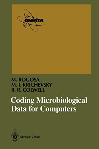 Coding Microbiological Data for Computers (Springer Series in Microbiology)