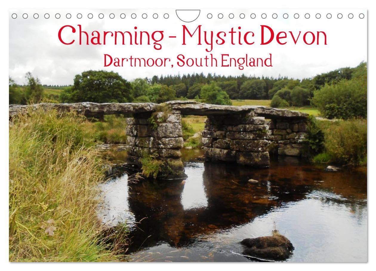 Charming - Mystic Devon Dartmoor, South England (Wall Calendar 2026 DIN A4 landscape), CALVENDO 12 Month Wall Calendar: Dartmoor is a hilly moorland ... Park status, it covers 954 square kilometers.
