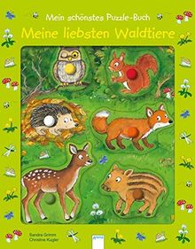 Mein schönstes Puzzle-Buch. Meine liebsten Waldtiere