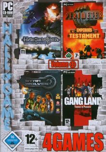 4Games Vol. 11 (Haegemonia - Legions of Iron/Perimeter/Starwolves/Gang Land)