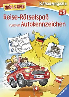 Spiel & Spaß - Rätselmagazin: Reise-Rätselspaß rund um Autokennzeichen