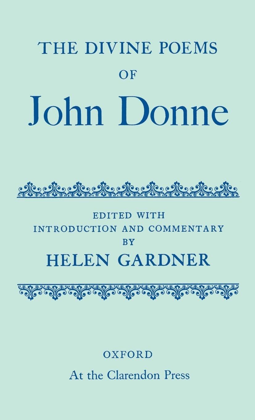 DONNE: DIVINE POEMS 2E OET C
