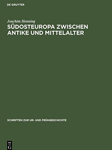 Südosteuropa zwischen Antike und Mittelalter: Archäologische Beiträge zur Landwirtschaft des 1. Jahrtausends u. Z.