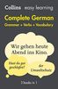 Easy Learning Complete German - Grammar, Verbs and Vocabulary (3 Books in 1) (Collins Easy Learning German)