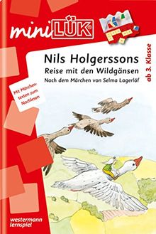 miniLÜK: Nils Holgerssons Reise mit den Wildgänsen: Doppelband nach dem Märchen von Selma Lagerlöf