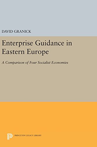 Enterprise Guidance in Eastern Europe: A Comparison of Four Socialist Economies (Princeton Legacy Library)