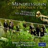 Mendelssohn: Sinfonien Nr. 1 & 4, Widmann: Ad Absurdum
