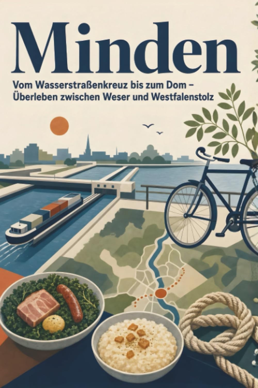 Minden: Vom Wasserstraßenkreuz bis zum Dom – Überleben zwischen Weser und Westfalenstolz. Das perfekte Geschenk für Einheimische & Zugezogene
