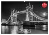 London Stadt an der Themse (Wandkalender 2024 DIN A2 quer), CALVENDO Monatskalender