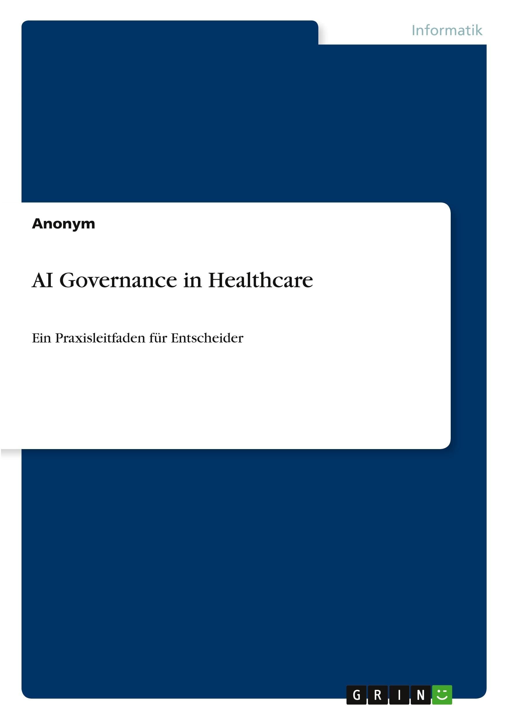 AI Governance in Healthcare