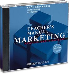 Teacher's Manual Marketing: Analyse und Strategie