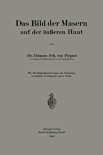Das Bild der Masern auf der äußeren Haut (German Edition)