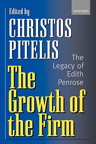 The Growth of the Firm: The Legacy of Edith Penrose