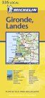 Michelin Karte Gironde, Landes, französische Ausgabe (Michelin Local France)