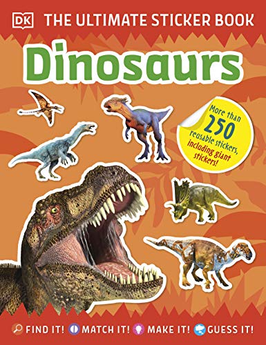 Die Buchhandlung in Oelde hat das Buch Ultimate Sticker Book Dinosaurs