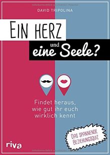 Ein Herz und eine Seele?: Findet heraus, wie gut ihr euch wirklich kennt. Das spannende Beziehungsquiz von Tripolina, David | Buch | Zustand sehr gut