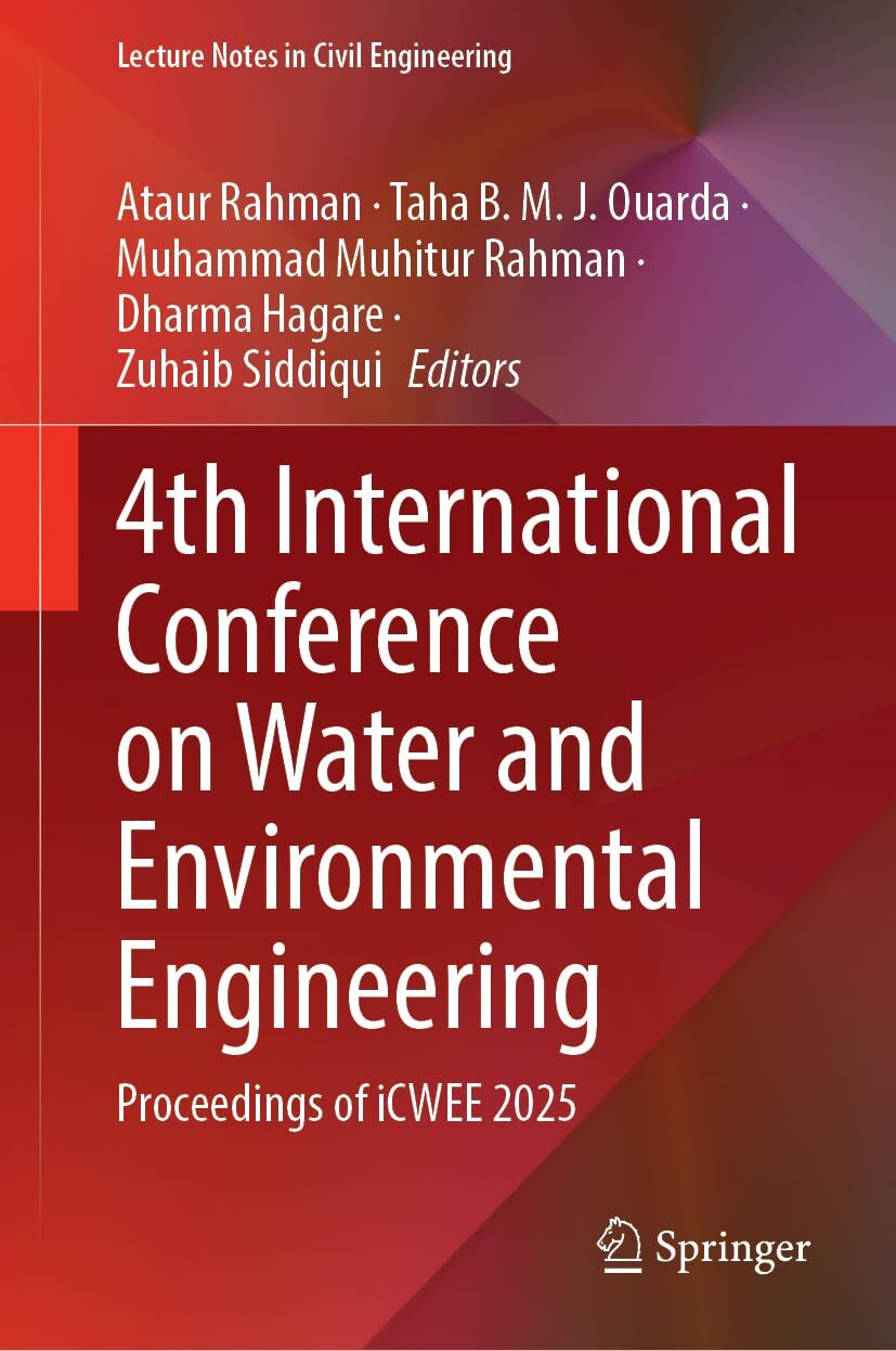 4th International Conference on Water and Environmental Engineering