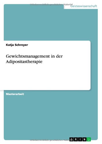 Gewichtsmanagement in der Adipositastherapie