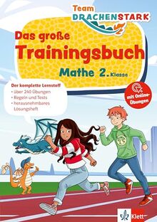 Klett Team Drachenstark: Das große Trainingsbuch Mathe 2. Klasse