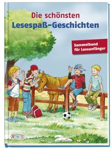 Die schönsten Lesespaß-Geschichten: Sammelband für Leseanfänger