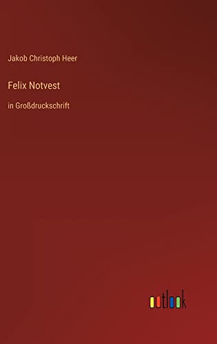 Felix Notvest: in Großdruckschrift