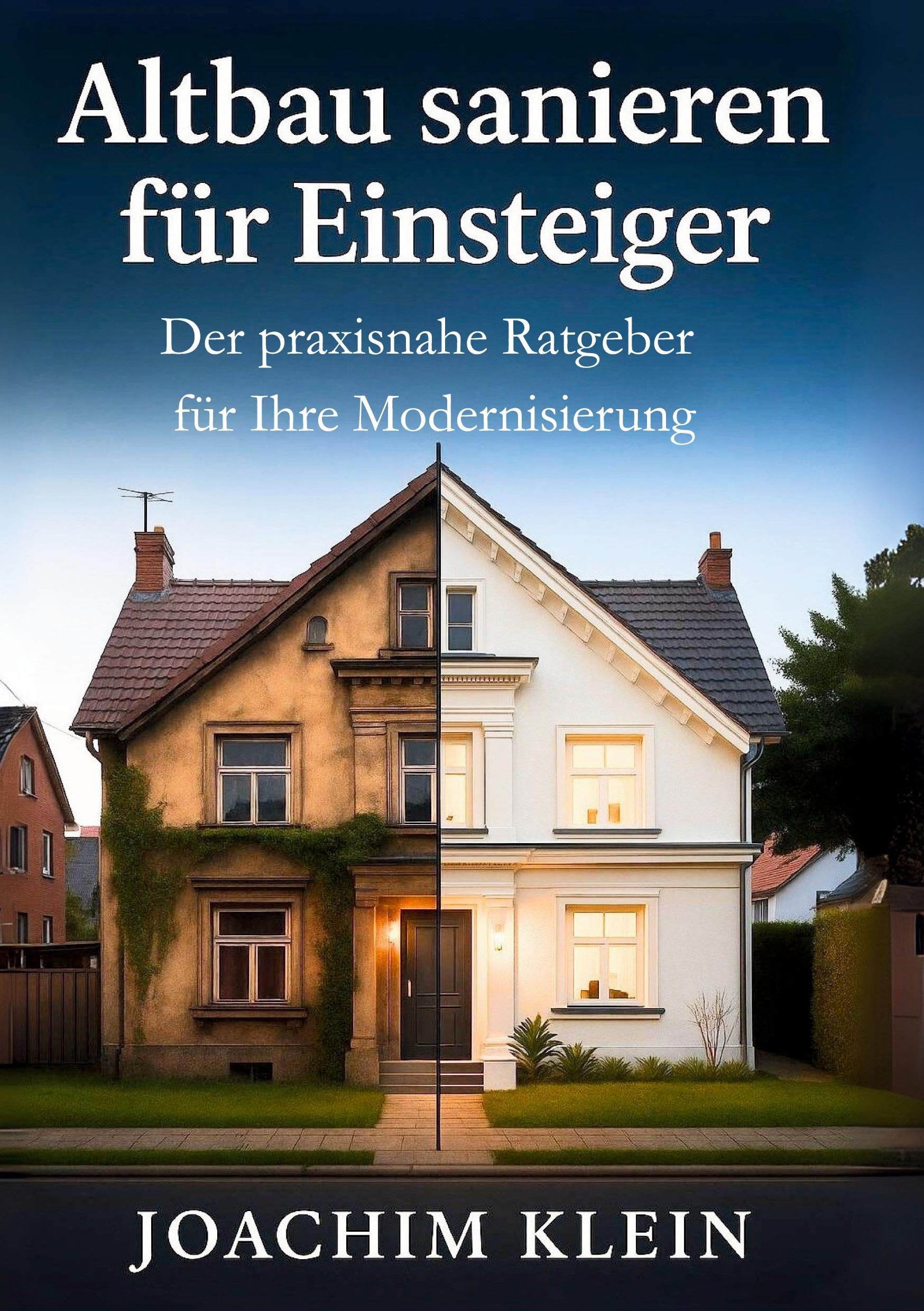 Altbau sanieren für Einsteiger – Der praxisnahe Ratgeber für Ihre Modernisierung: Von der Bestandsaufnahme bis zum Einzug: Realistische Tipps zur ... und Werterhaltung (Bauen, Sanieren, Wohnen)