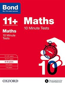 Bond 11+: Maths: 10 Minute Tests: 9-10 years