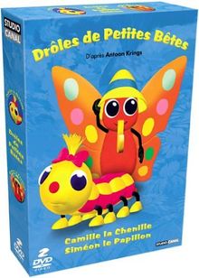 Drôles de petites bêtes : Camille la chenillle / Siméon le papillon - Coffret 2 DVD [FR Import]