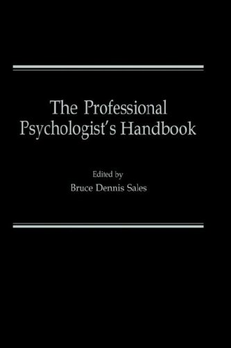 The Professional Psychologist's Handbook