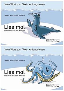 Lies mal - Hefte 3 und 4 (Paket): Vom Wort zum Text - Anfangslesen