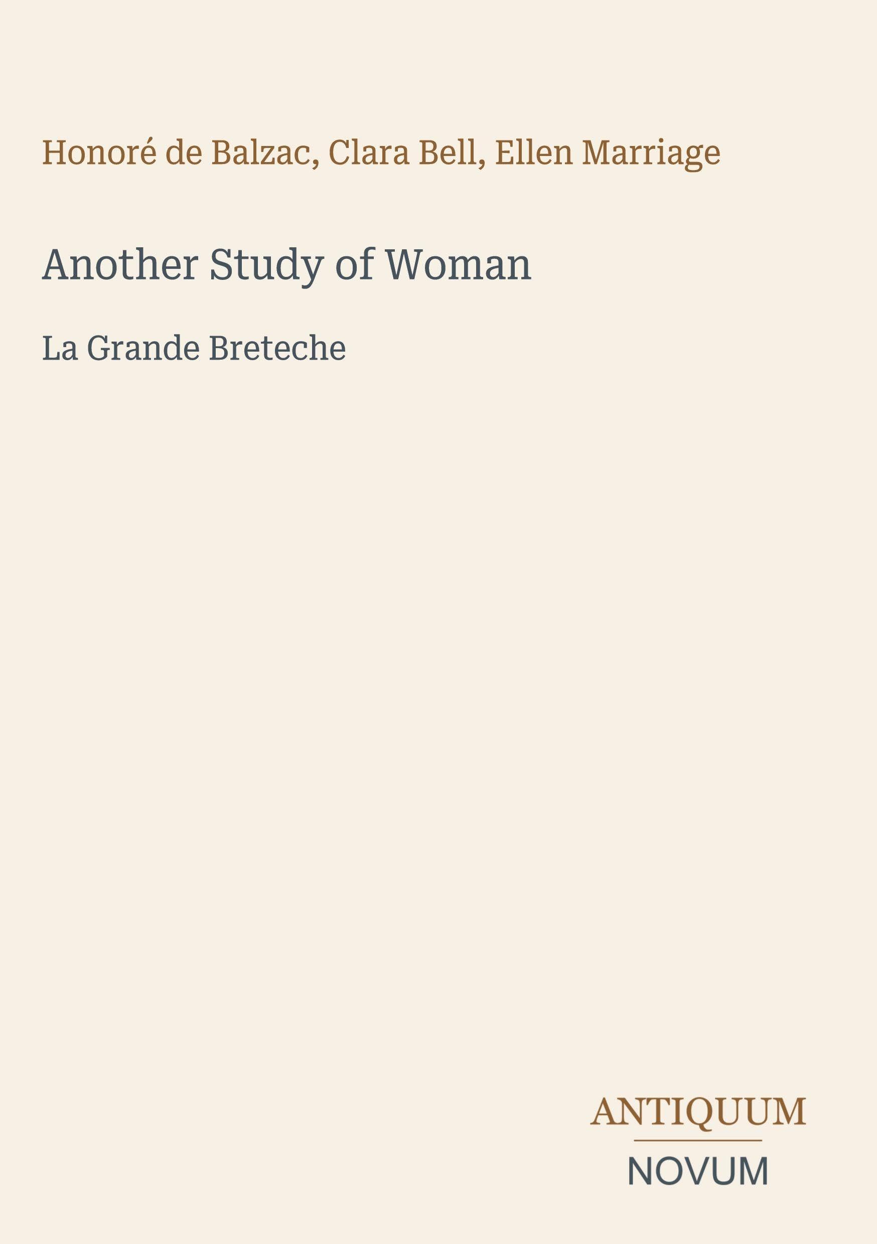 Another Study of Woman