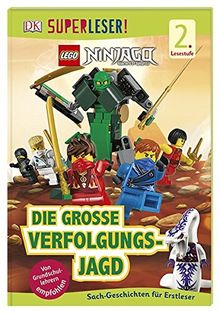 SUPERLESER! LEGO NINJAGO Die große Verfolgungsjagd: Sach-Geschichten für Erstleser, 2. Lesestufe