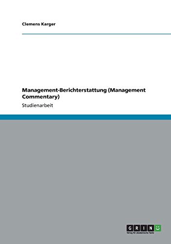 Management-Berichterstattung (Management Commentary)