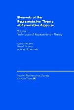 Elements of the Representation Theory of Associative Algebras: Volume 1: Techniques of Representation Theory (London Mathematical Society Student Texts, Band 65)