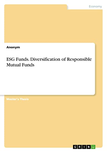 ESG Funds. Diversification of Responsible Mutual Funds