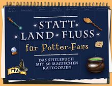 Statt Land Fluss für Potter-Fans: Das Spielebuch mit 60 Kategorien rund um Hogwarts von Riva | Buch | Zustand sehr gut