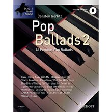 Pop Ballads 2: 16 bekannte Melodien. Band 2. Klavier (Keyboard). (Schott Piano Lounge, Band 2)