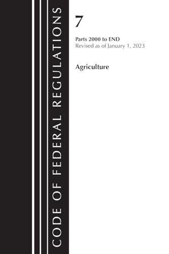 Code of Federal Regulations, Title 07 Agriculture 2000-end, Revised As of January 1, 2023: Part 1