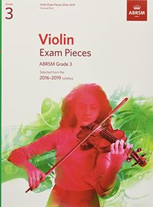 ABRSM Exam Pieces 2016-2019 Grade 3 Violin & Piano Book
