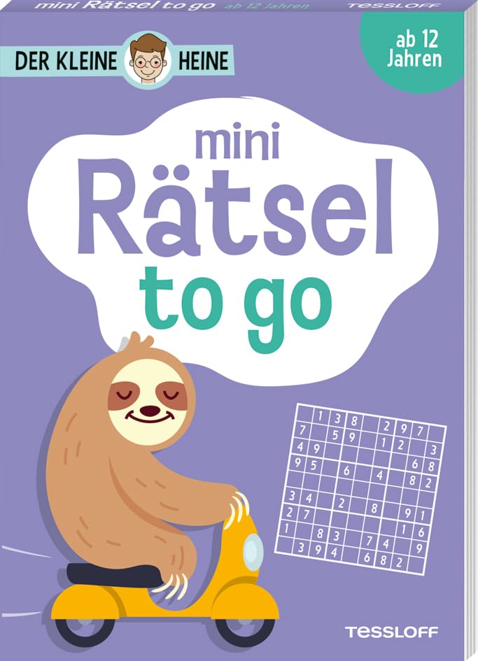 Der kleine Heine. Mini Rätsel to go. Ab 12 Jahren: 40 bunte Rätsel für unterwegs