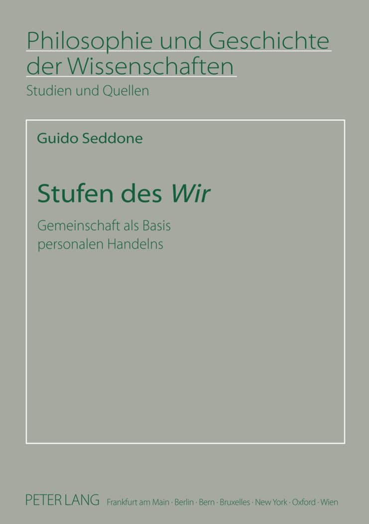 Stufen Des Wir: Gemeinschaft Als Basis Personalen Handelns