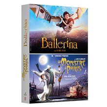 Coffret animation 2 films : ballerina ; un monstre à paris [FR Import]